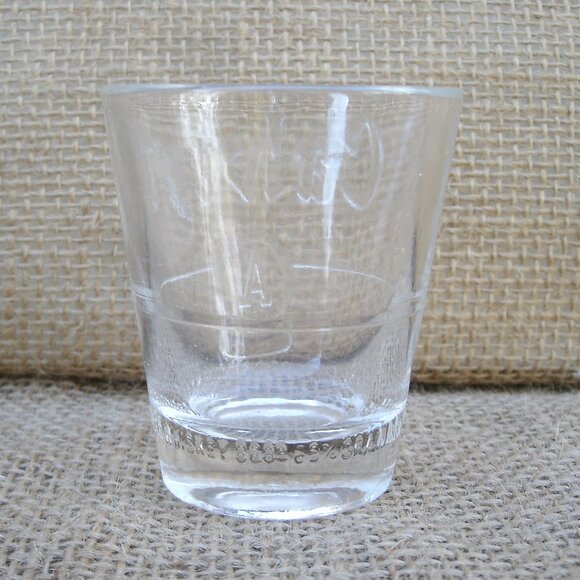 Vintage Lord Calvert Reserve A Whiskey Shot Glass - Picture 4 of 12